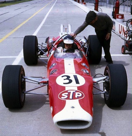 La Lotus 38 aux couleurs STP La Lotus 38 aux couleurs STP